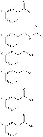 Show how to convert each starting material into benzylamine in good ...