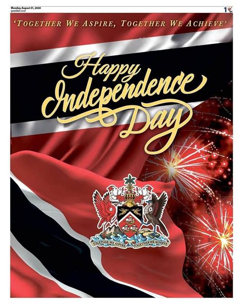 Happy Independence Day Trinidad And Tobago Quotes - ShortQuotes.cc