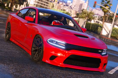 Скачать Dodge Charger(SXT, R/T, SRT 392, Hellcat) 2016 v1.0 / Файлы для GTA 5 / GTA.com.ua