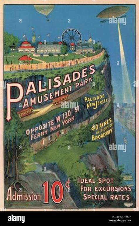 Palisades Amusement Park 3 Stock Photo - Alamy