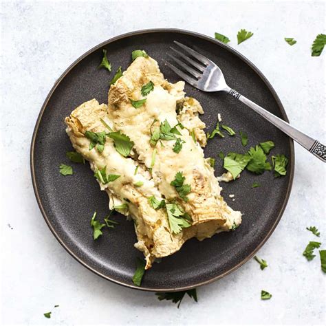 Favorite Healthy White Chicken Enchiladas – Roots and Radishes