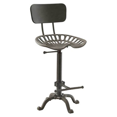 Tractor Seat Stool with Back - Walmart.com - Walmart.com