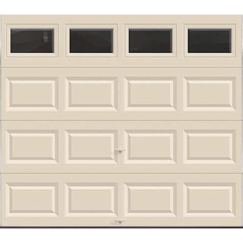 Have a question about Clopay Classic Steel 9 ft. x 7 ft. Non-Insulated Almond Garage Door with ...