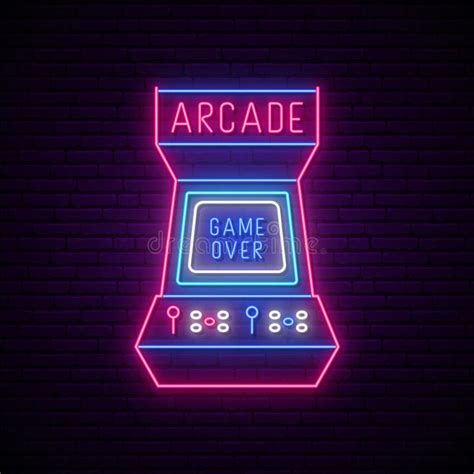 Neon Arcade Sign Stock Illustrations – 2,906 Neon Arcade Sign Stock Illustrations, Vectors ...