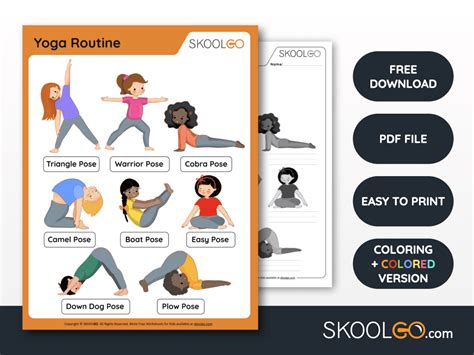 Free Printable Yoga Poses Chart - Infoupdate.org