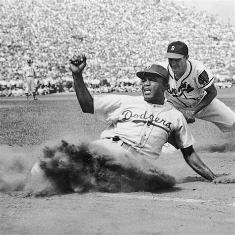 When Jackie Robinson stepped onto Ebbets Field 71 years ago today he ...