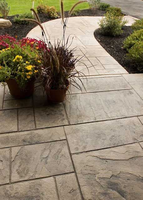 10 Best Stamped Concrete Walkway Ideas For Home | Call Difranco