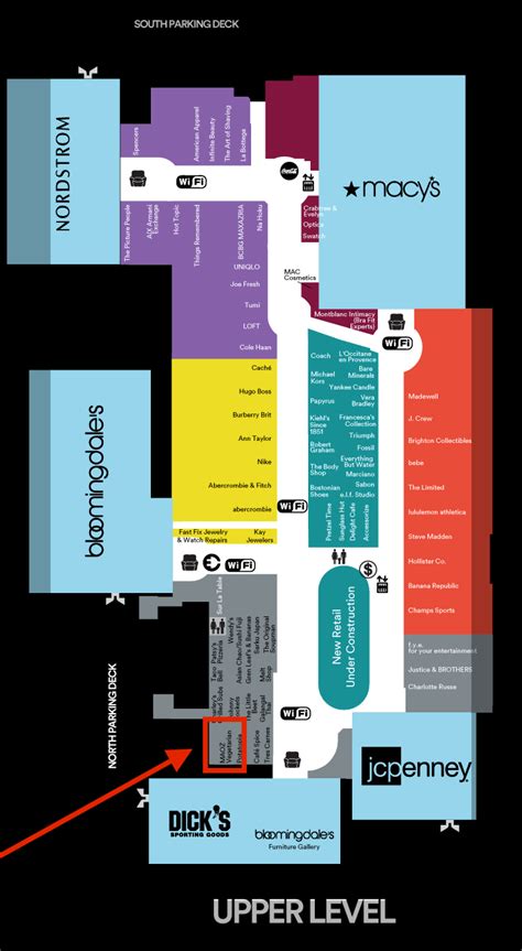 Roosevelt Field Mall Map - Map Of The World