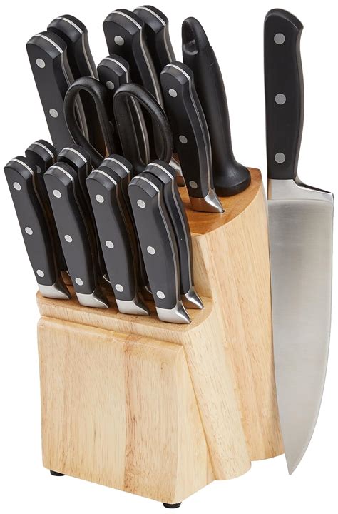 Top 10 Amazonbasics Premium 18Piece Knife Block Set - Home Future Market