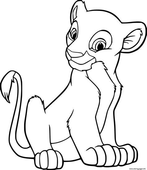 ️Nala Coloring Pages Free Download| Gmbar.co