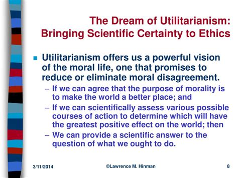 Utilitarianism Examples