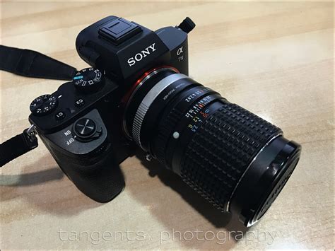 Sony mirrorless cameras with vintage lenses - Tangents