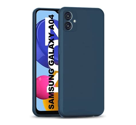 Samsung A04 Silicone Case - Blue - Telefonika Ghana