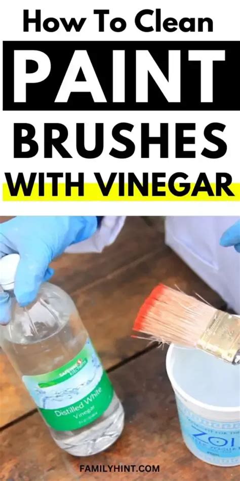 4 Best Ways to Clean Paint Brushes (Even With Dried Paint) 2 in 2023 ...