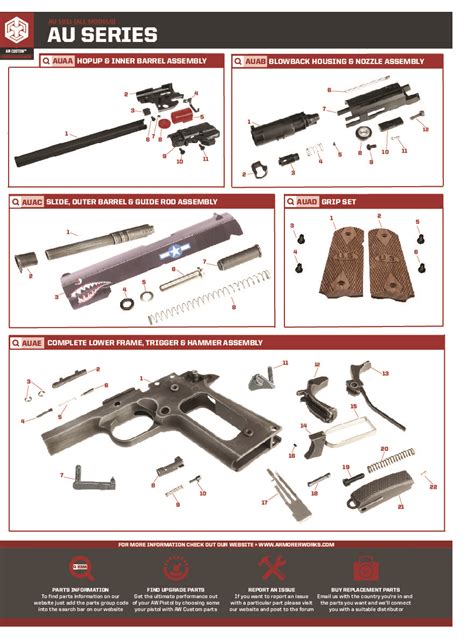 1911 Series 80 Parts Diagram