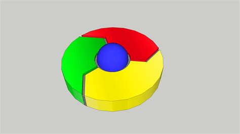 Google Chrome Logo | 3D Warehouse