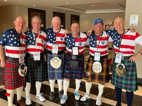 Scotish fans ready for England vs USA : r/pics