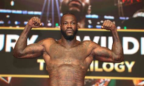 Tyson Fury and Deontay Wilder both weigh in at heaviest of their ...