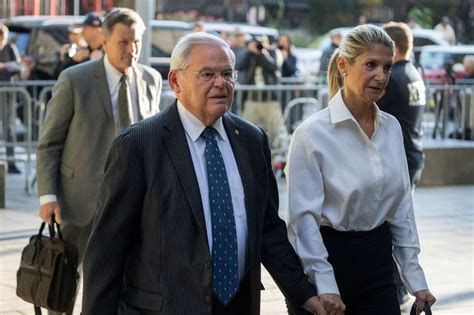 Sen. Bob Menendez pleads not guilty in federal court to bribery and ...