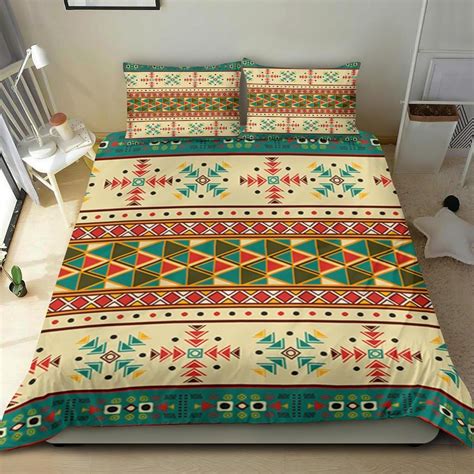 Native American Navajo Apache Patterns Bedding Set