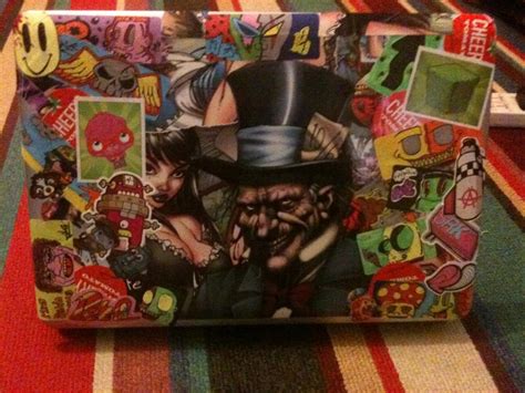 sticker bomb laptop by sharpyyyy on DeviantArt