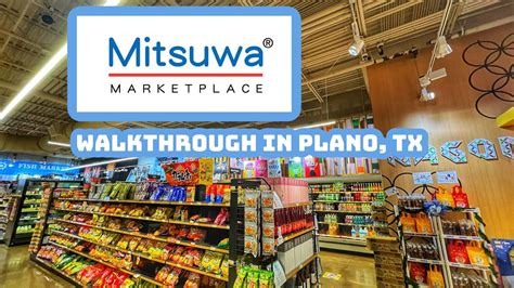 Mitsuwa Marketplace - Japanese Market in Plano, Texas Walkthrough December 2020 - YouTube