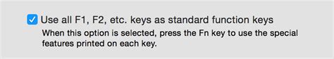 macbook pro - Standard function keys on mac - Ask Different