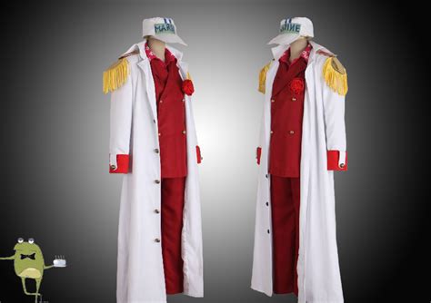 One Piece Admiral Akainu Sakazuki Cosplay Costume Marine Coat on Storenvy