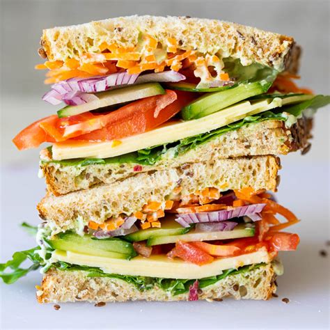 Easy Healthy Salad Sandwich - Simply Delicious