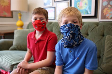 Help your kids get used to wearing masks