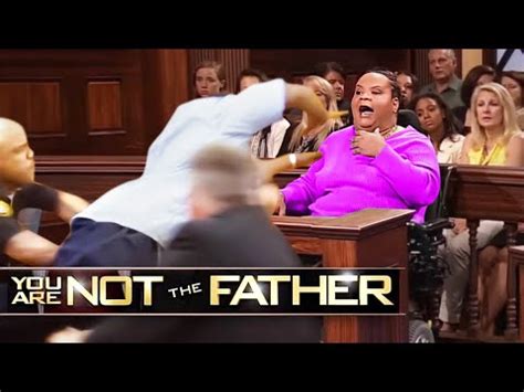 CRAZY Fights On Paternity Court - YouTube