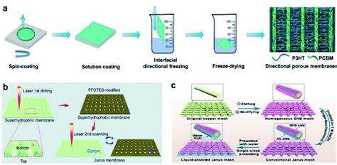 Gradient monolayered porous membrane for liquid manipulation: from fabrication to application ...