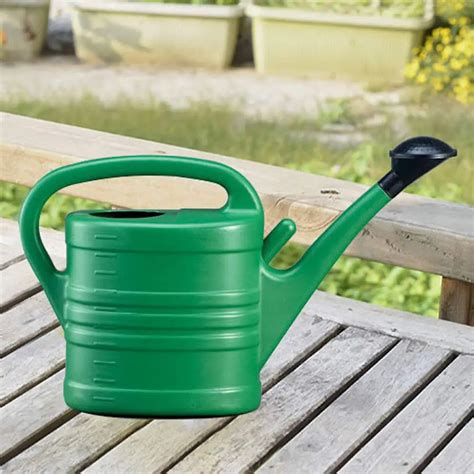 5L Plastic Watering Can Garden Essential Watering Can Indoor Outdoor ...