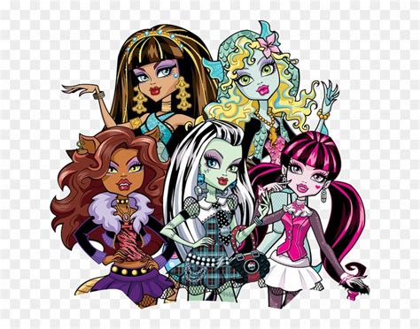 Monster High Clipart - Monster High Girls - Free Transparent PNG Clipart Images Download