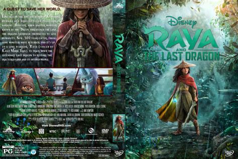 Raya and the Last Dragon (2021) R1 Custom DVD Cover & Label V2 - DVDcover.Com