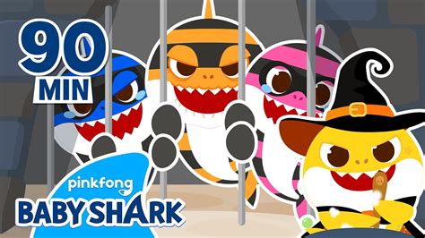 Thief Shark Family's Halloween Party | +Compilation | Halloween Episodes | Baby Shark Official ...