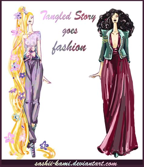 Rapunzel and Mother Gothel by Sashiiko-Anti on DeviantArt