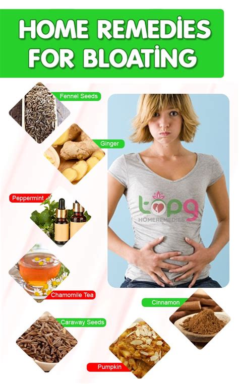 Top 9 Home Remedies for Bloating | Home remedies for bloating, Home remedies, Remedies