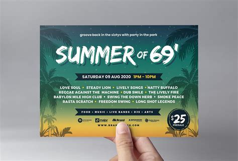 Free Summer Party Flyer Templates Psd Ai Vector Brandpacks - Vrogue