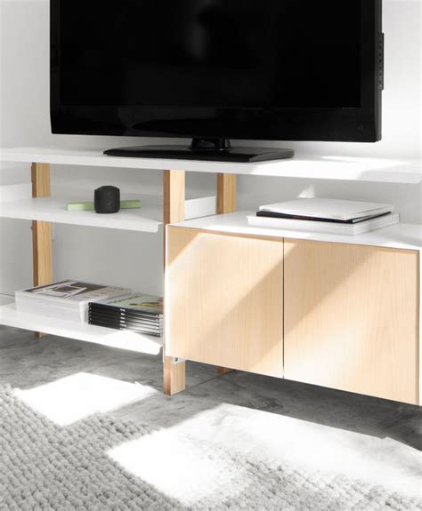 The Media Console | Modern TV Console with Optional Storage - FLOYD