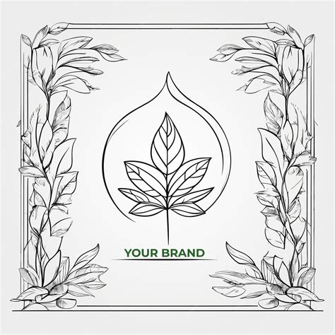 Premium Vector | Tea leaf logo a logo for tea brand and company