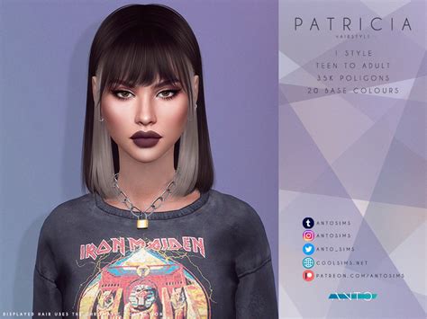 The Sims Resource - Patricia (Patreon)