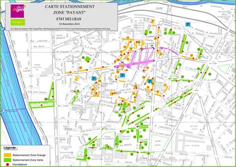 Large detailed map of Agen - Ontheworldmap.com