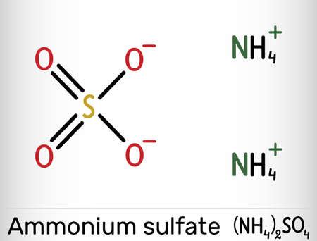 Ammonium sulfate, ammonium sulfate molecule. It is inorganic sulfate ...