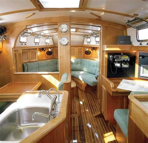 Beautiful And Comfortable Boat Interior Designs To Make Your Mouth Water - Bored Art