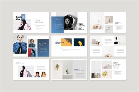 Enter Minimalist Keynote Template - Design Cuts