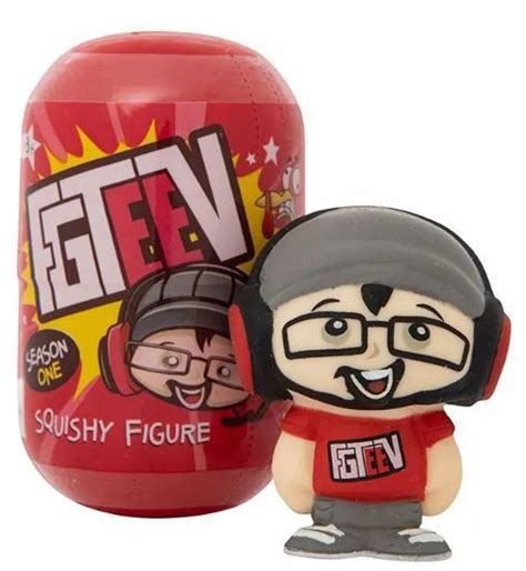 FGTeeV Season 1 Squishy Figure Mystery Pack 1 RANDOM Figure Bonkers Toy ...