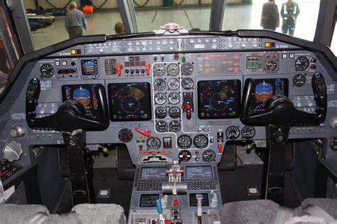 G-FRAS cockpit Falcon 20 Cobham | Cockpit view | Peter Harris | Flickr