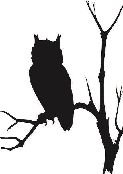 Owl Tree Silhouette at GetDrawings.com | Free for personal use Owl Tree Silhouette of your choice