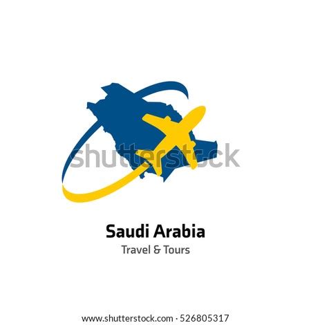 Saudi Arabia Travel Tours Logo Vector Stock Vector 526805317 - Shutterstock